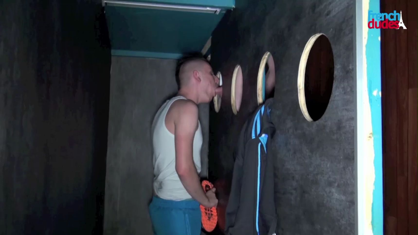 Glory hole behind the scenes