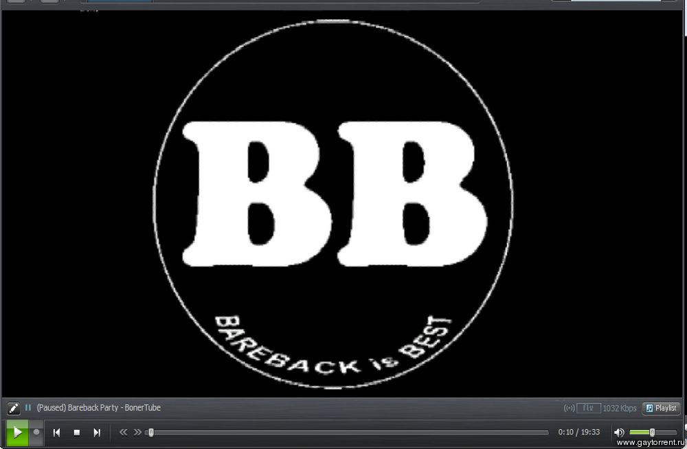 Uncut classic bareback party