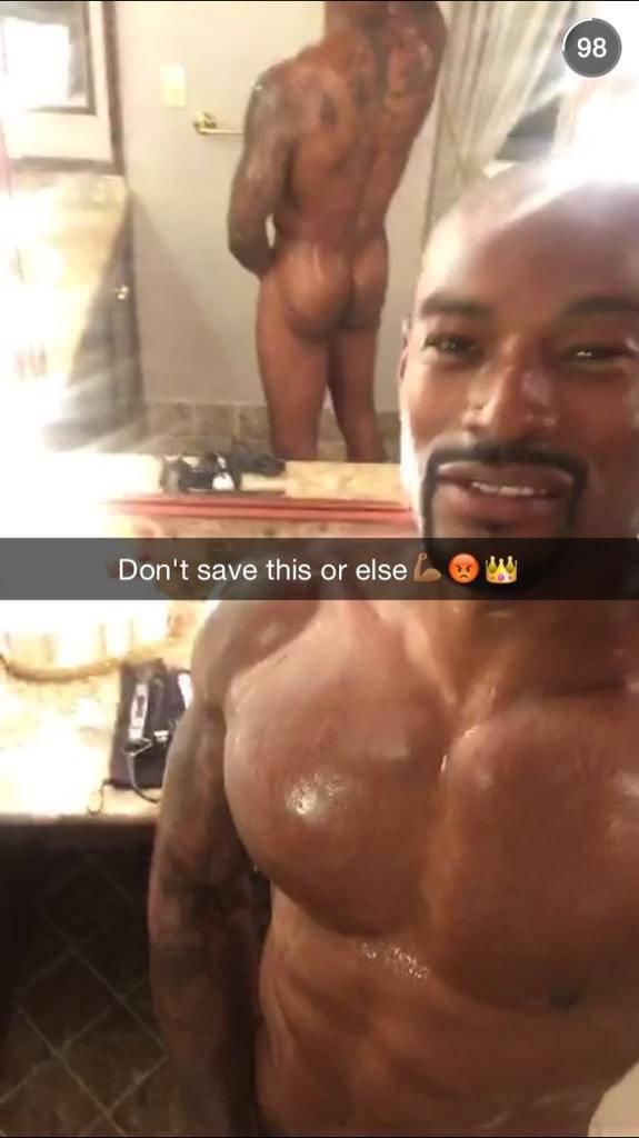 ♺ Tyson Beckford's Snapchat ass.