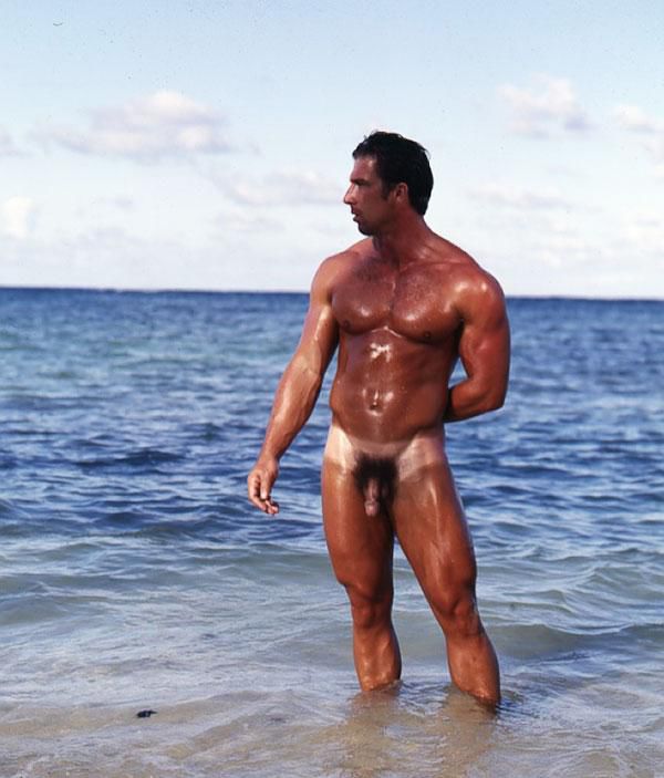 beach beach a muscle Is gay