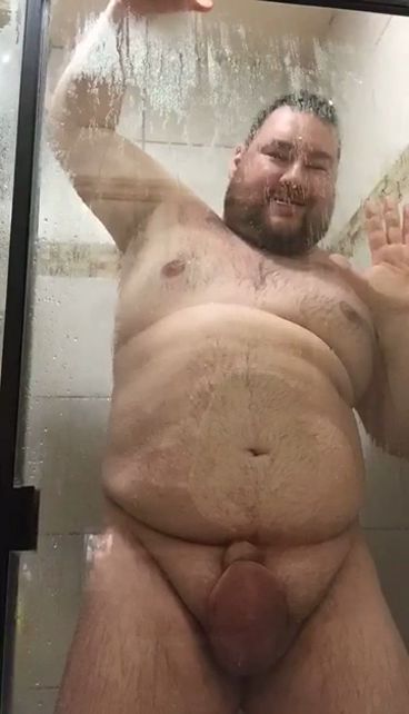 McQuaig in the shower.