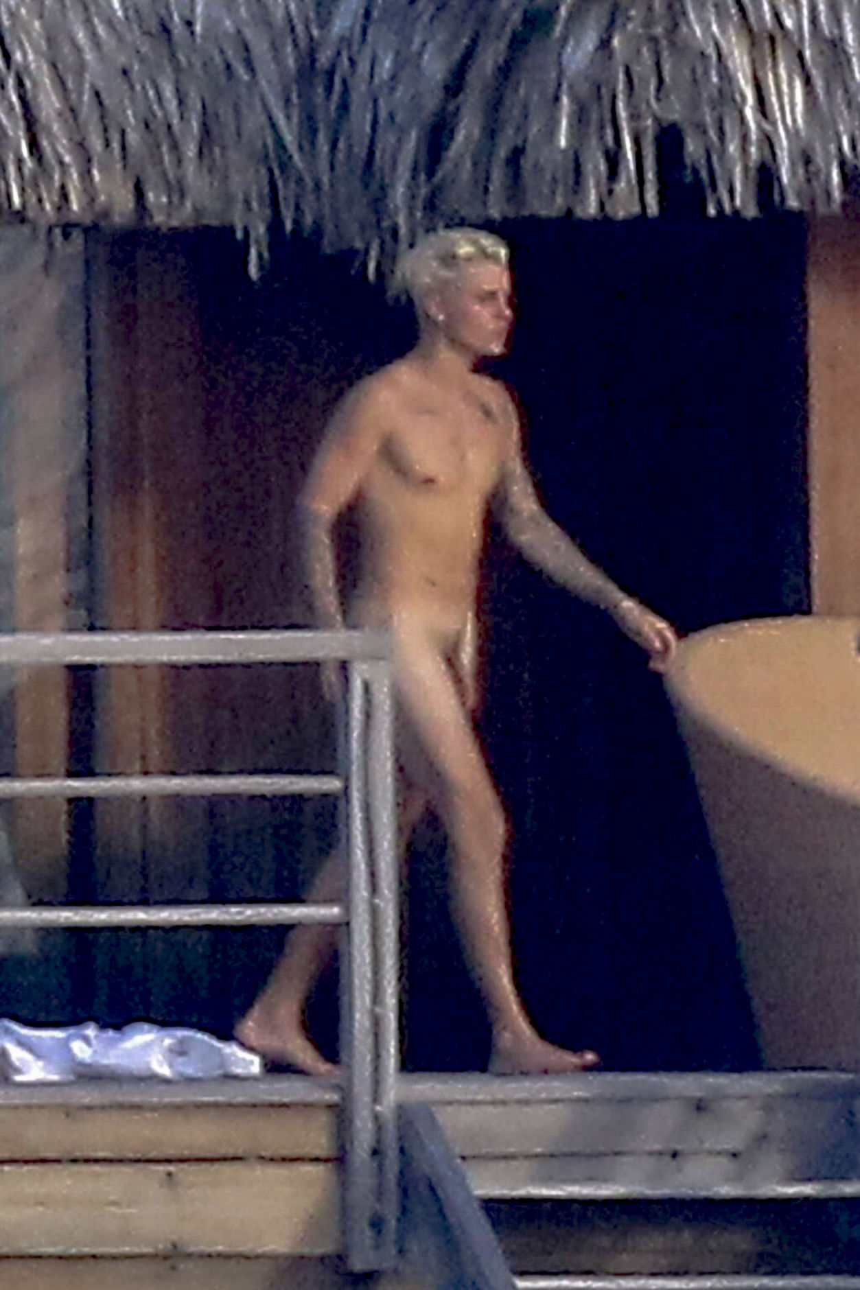Naked Justin Bieber.