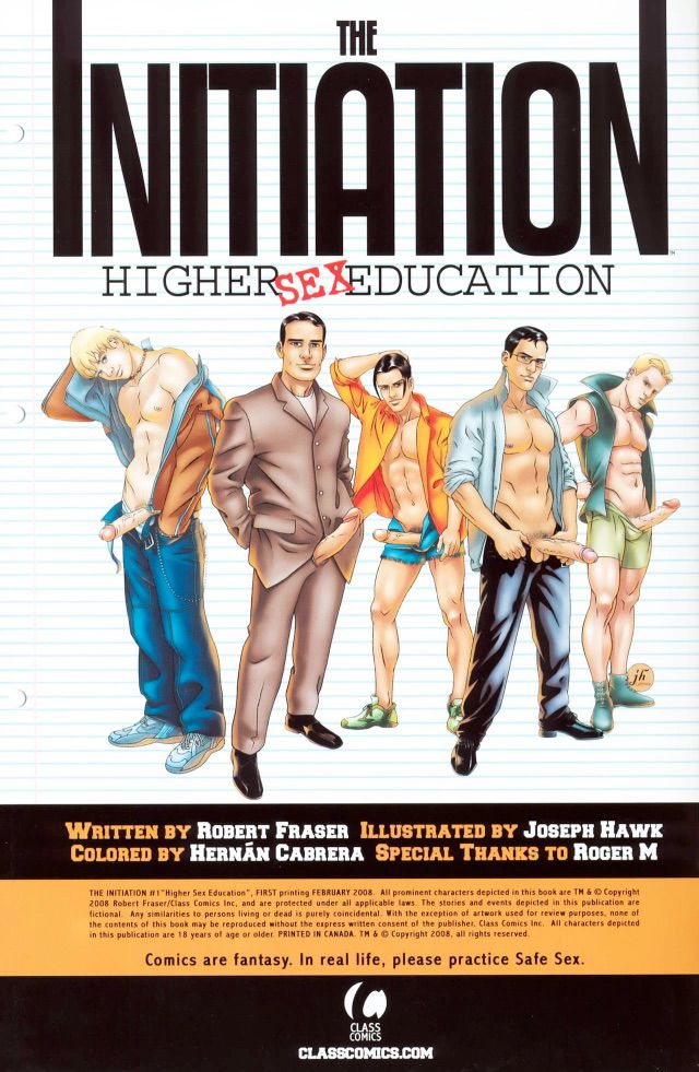 The Initiation Class Comics