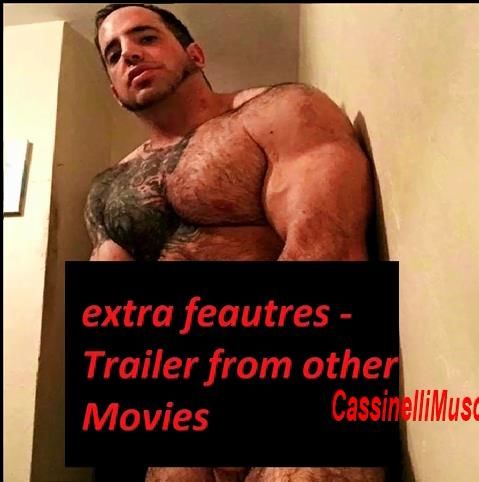 Cassinelli Bodybuilder vs skinny man muscle worship and domination.