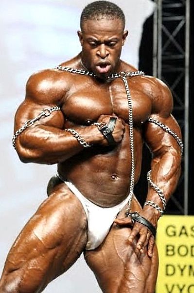 Muscular Black Men Collection - Hot Hunk Bodybuilder Action 