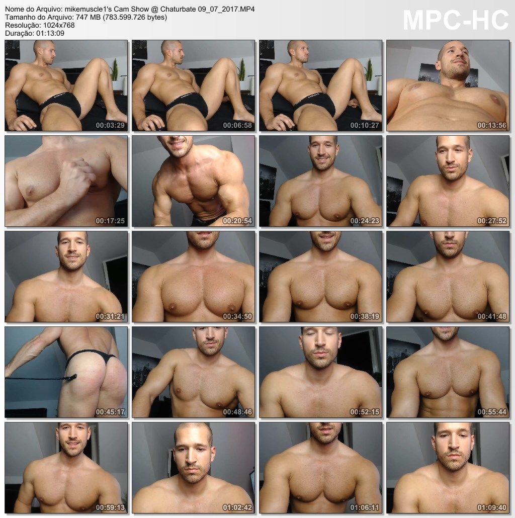 mike muscle Cam Show.