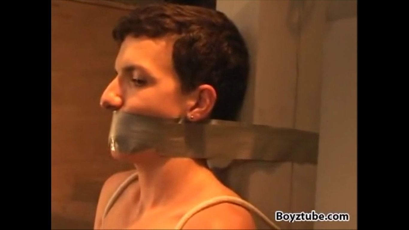 Gay men bound and gagged