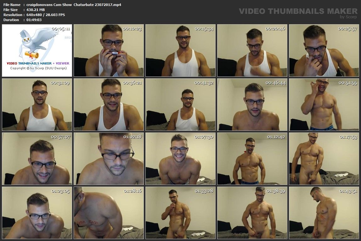 Chaturbate Hunk Craig Donovan Collection Part 1