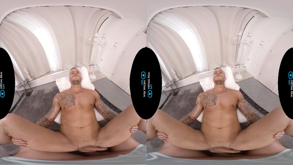 ♺ Naughty spirit VR Gay Porn video.