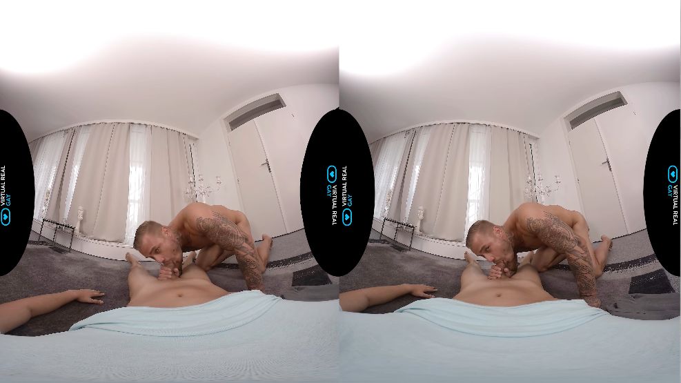 ♺ Naughty spirit VR Gay Porn video.