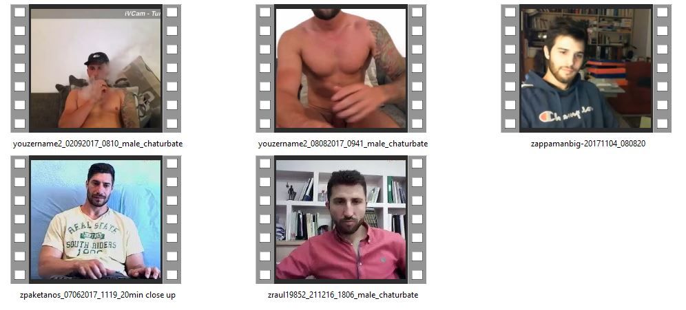 Collection of Chaturbate men and boys - part 2.