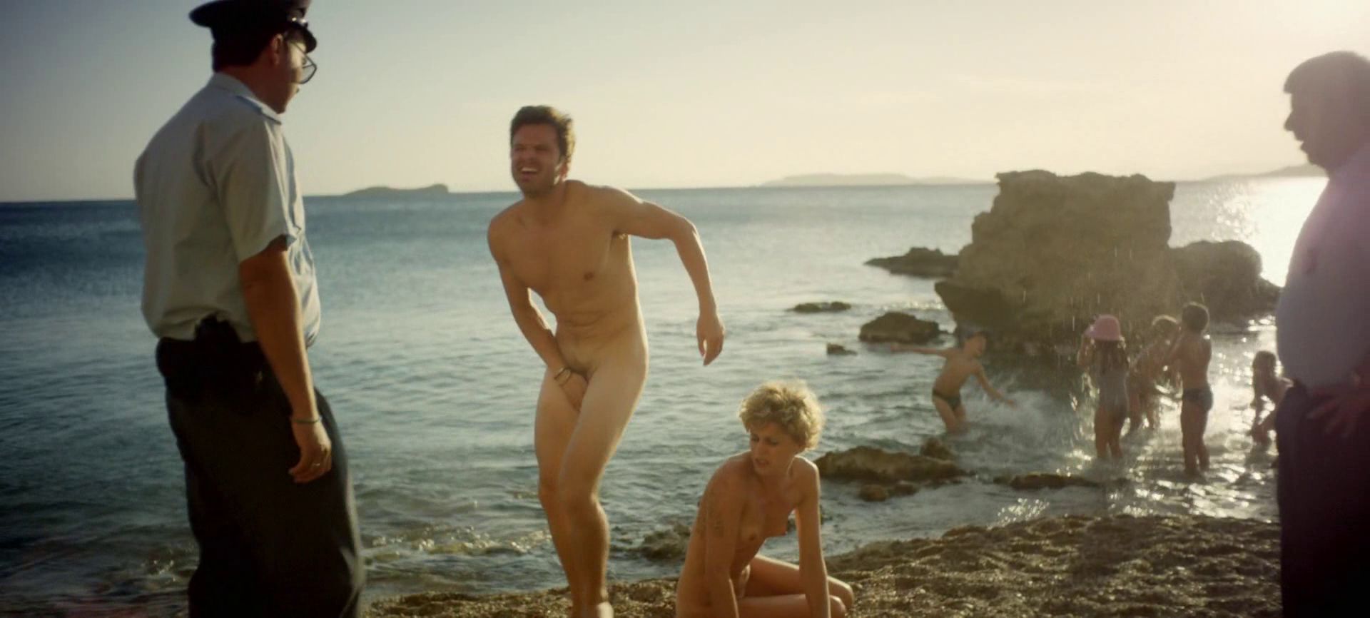 Sebastian Stan naked and going full frontal in Monday (1080p