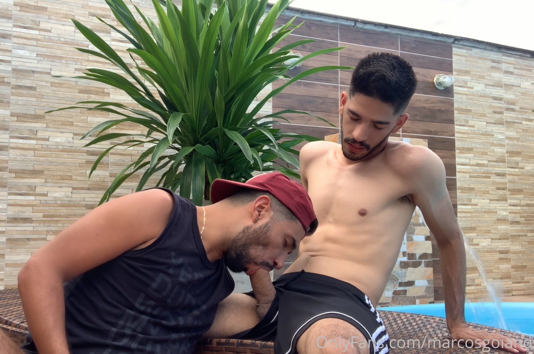 Marcos Goiano & @josephmegazord Pool Party XXX.